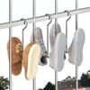 Solid and Bold Shoe Rack, Shoe Drying Artifact, Shoe Room External Hook, Household Special Thick Multifunctional Hanging Shoe Balcony Rack