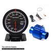 Racing TOTOP 60mm Water Temperature Gauge 20-120 Celsius With 1/8NPT Water Temperature Seal Pipe Sensor Adapter