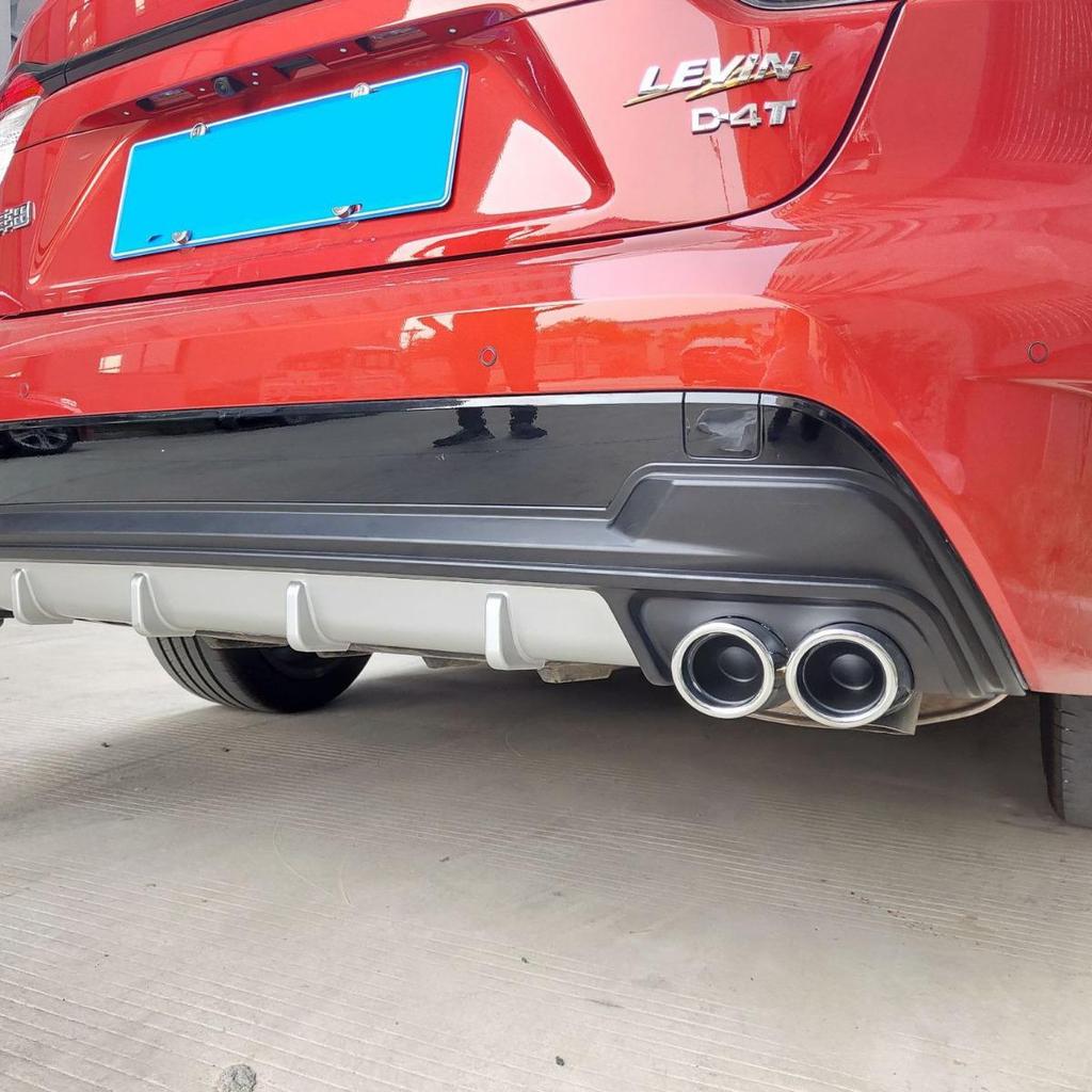 Spoiler Diffusore Posteriore Sportivo per Toyota Corolla Levin 2019-2024 (Versione USA)