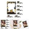 Birthday Party Photo Frame Glasses Set Birthday Party Decoration for Teen Family Birthday Celebration Party Decoration