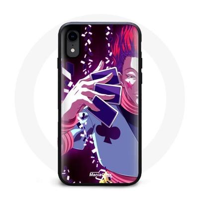 Coque - Hunter X Hunter - Iphone XR - Souple - Noir - Motif Hisoka