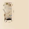 Extra Large Bird Cage with Anti Escape Feature for Parrots Budgies Cockatiels Lovebirds Luxury Villa Style with Breeding Box