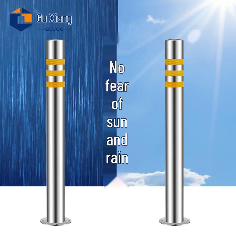 Stainless Steel Reflective Traffic Bollard