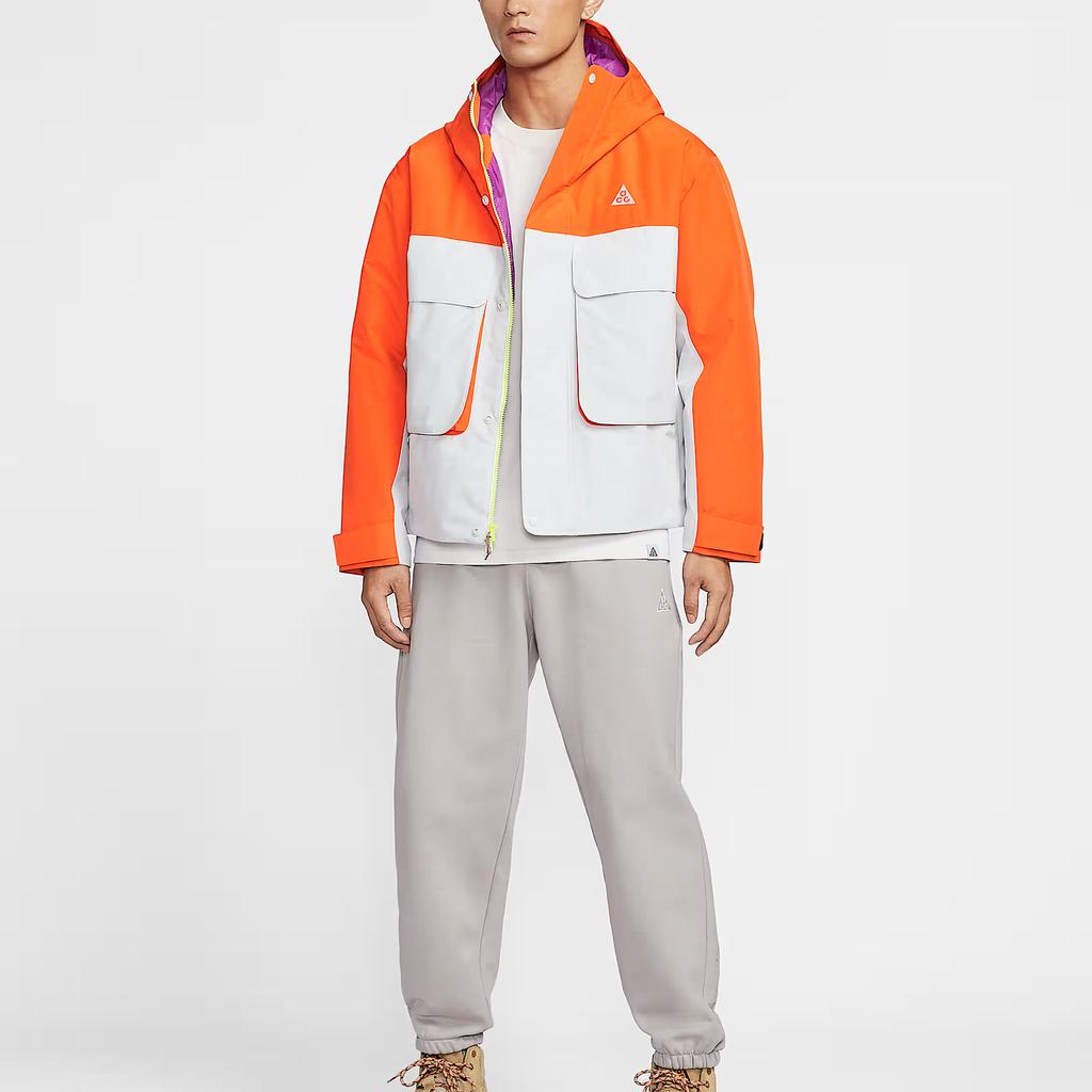 Nike ACG PrimaLoft Skull Peak Storm-FIT Oversized Windproof Water-Repellent Color-Block Long Sleeve Cotton Jacket Men jackets FV8682-820