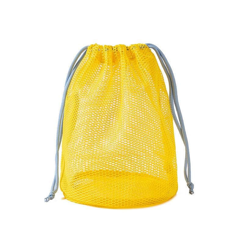 1pcs Nylon Mesh Drawstring Storage Pouch Bag Multi Purpose Travel & Outdoor Activity Pouch For Digital Products Makeup Bag