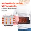 New Graphene Waist Tourmaline Self Heating Magnetic Therapy Back Waist Support Belt Lumbar Brace Massage Band Health Care