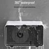Punch-Free Wall-Mounted Bathroom Tissue Holder & Magnetic Storage Box