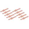 10PCS Plasma Electrodes 98215 Brass Electrode Replacement for Thermal Dynamics SL60 SL100 Cutting