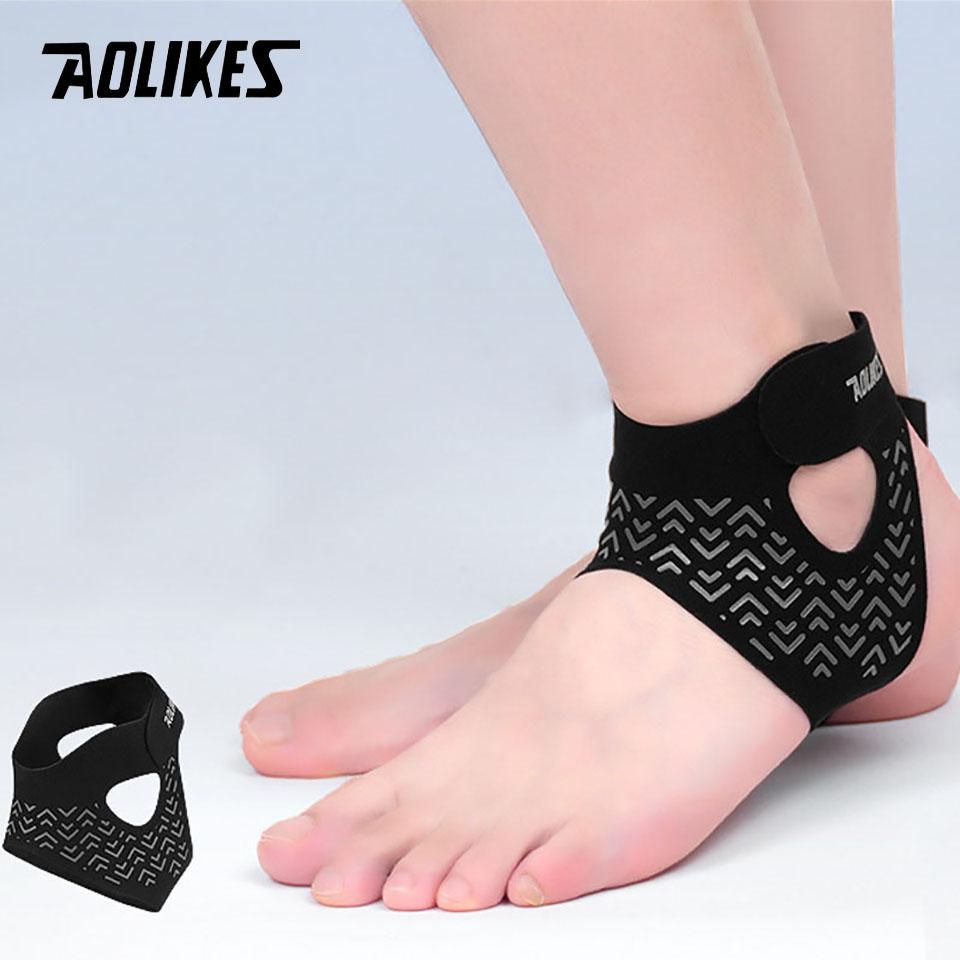 Aolikes 1Pcs Ultra-Thin Ankle Brace Bi-Directional Strap Compression Stabilizes Ankle Fixation Brace Prevents Ankle Sprains