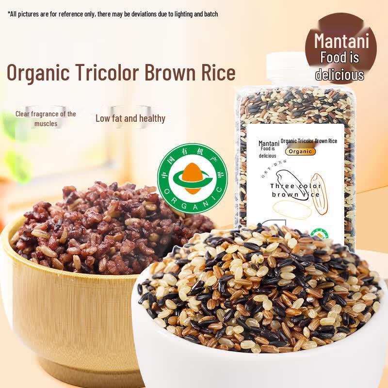Wangushi Organic Three-Color Brown Rice