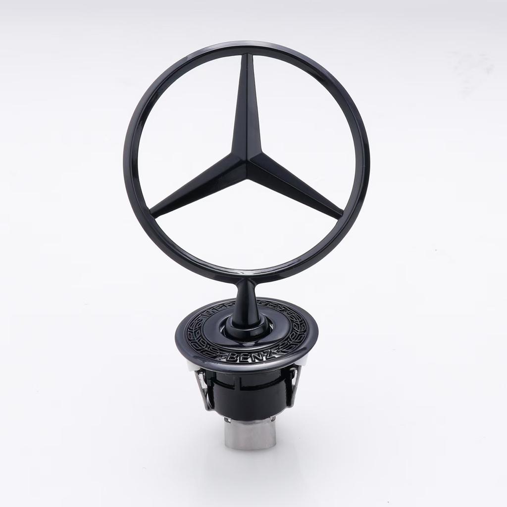 GLC GLB Stop Cynkowy Emblemat Przedniej Maski Samochodu Naklejka z Napisem na Maskę Odznaka Naklejka Dla Mercedes Benz W204 W210 W220 W212 C180 C200 C E S