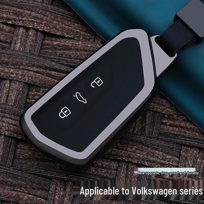 Kovový kryt kľúča Volkswagen pre Touareg, Lamando, Viloran, Lanjing, Golf 8, ID3, ID6, ID4