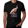 Roseate Spoonbill Bird Nerd White Background Tshirt Aesthetic Clothes Animal Prinfor Boys Anime Unisexs Tshirts