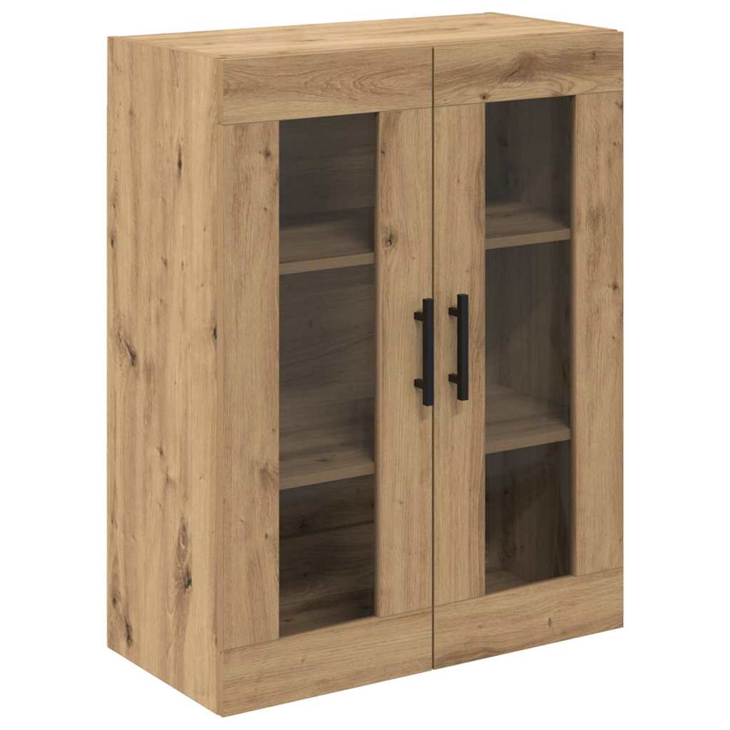 Highboard with Drawers 2 pcs Artisan Oak Wood Based Material