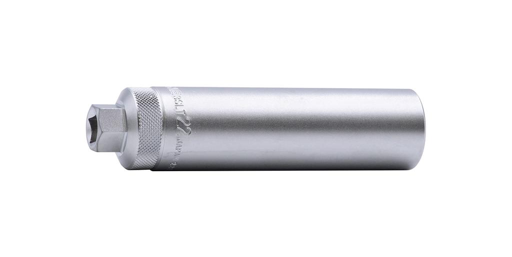 TONE Schlitz-Stecknuss 22mm Sechskantgröße 3SLT-22 (Sechseckig) - 9,5 mm (3/8 ") Fahren,