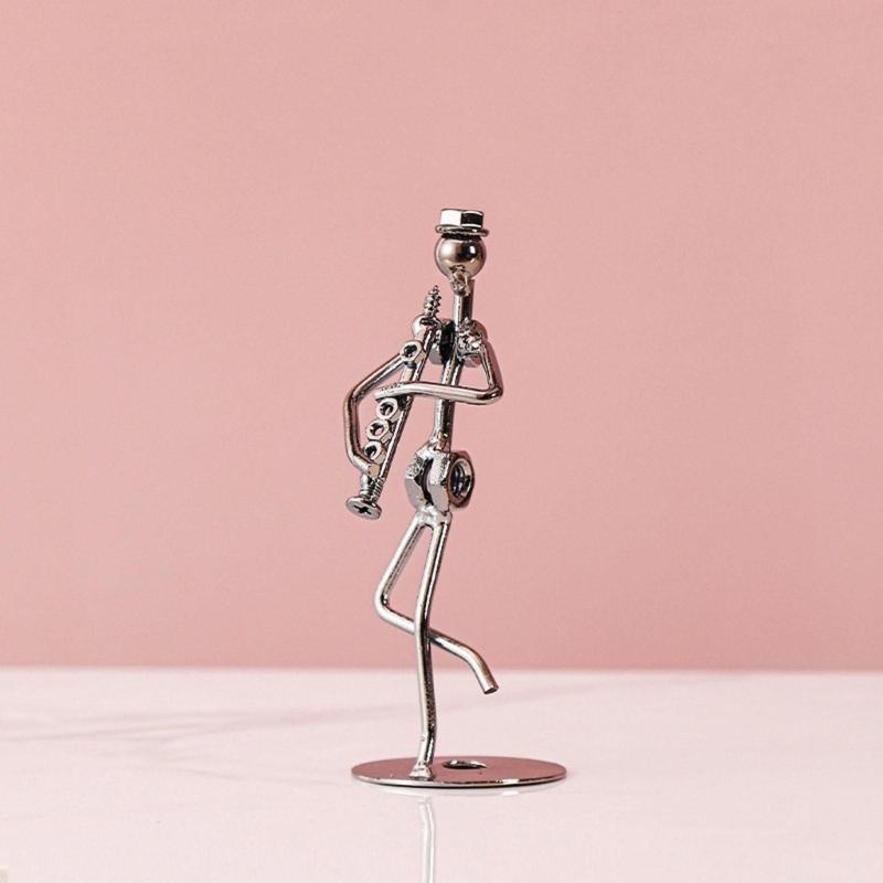 Miniatur Musikerfigur Dekorative Bastelartikel Schmuck Zubehör Geschenk für Kinder Mädchen Junge Geburtstag Hochzeit Party Geschenk