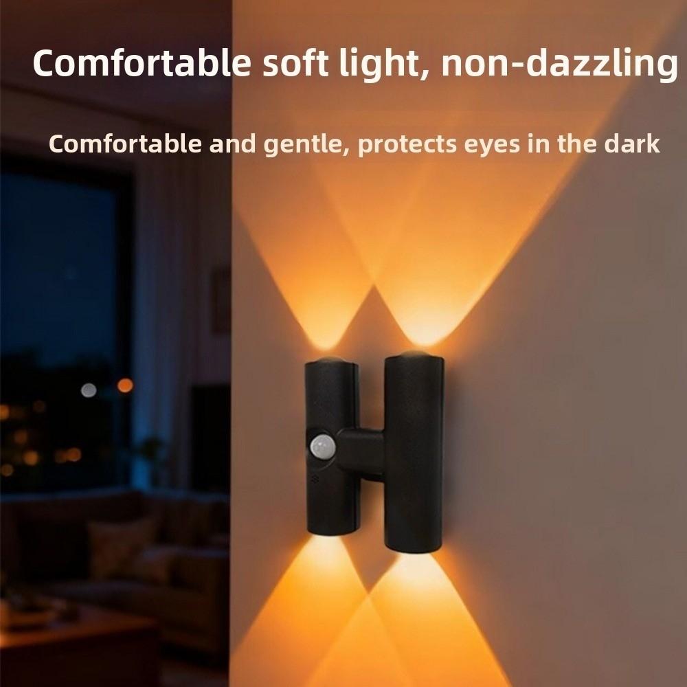 Smart Sensing Induction Wall Lamp USB Charging Rechargeable Wall Light Bedroom