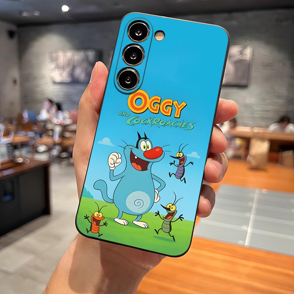 

Oggy And The Cockroaches Phone Case For Samsung S26 S24 Ultra S25 S23 Fe S22 S20 S21 Plus A16 A54 A34 A53 Back Cover Samsung s25ultra