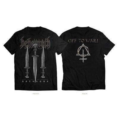 Tricou Behemoth: Spre război! (Imprimare înapoi) NOU OFICIAL
