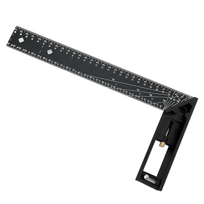 CMD Multi-Angle Measuring Ruler, Right Angle Ruler, 30cm, 2026 New Professional Measuring Tool, 30cm L-shaped Ruler, Aluminum Alloy, Laser Marking 45/