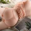 62cm*7.5kg 3D Silicone Sex Doll TPE Sexy Cleavage Vagina Love Anal Love Adult Sex Toys for Men Liquid Silicone Filled In The Chest Feel Softer