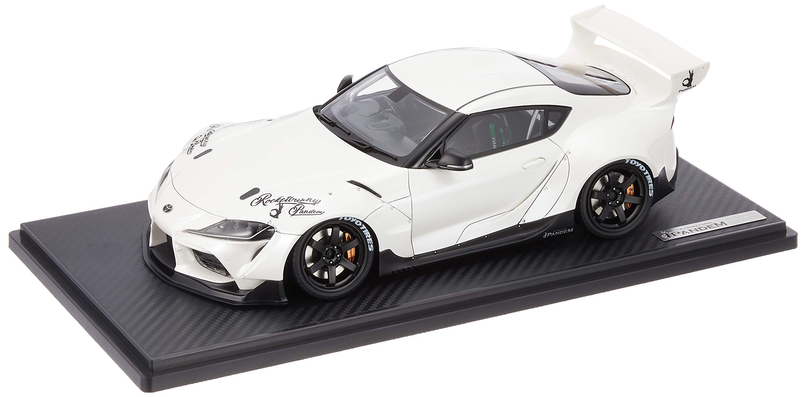 

модель зажигания Pandem Supra A90 Жемчужно-белый готовое изделие 1/18