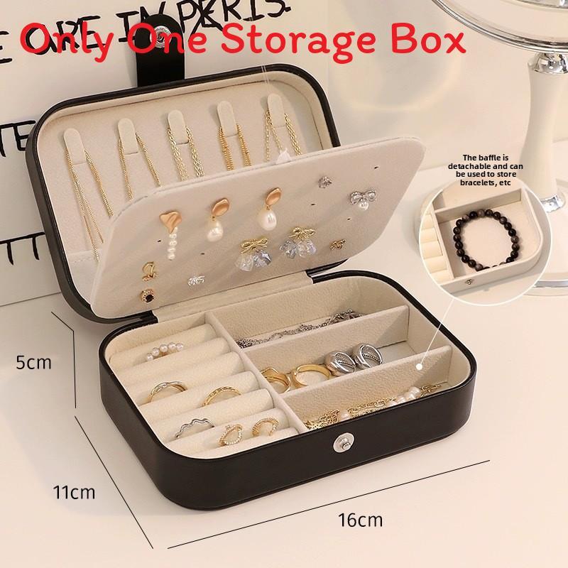 Jewelry Box Vintage Jewelry Storage Box With Multiple Compartments For Travel And Gift Use