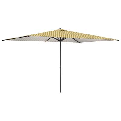 Garden Umbrella with Base 200 X 300 Cm Polyester Rectangular