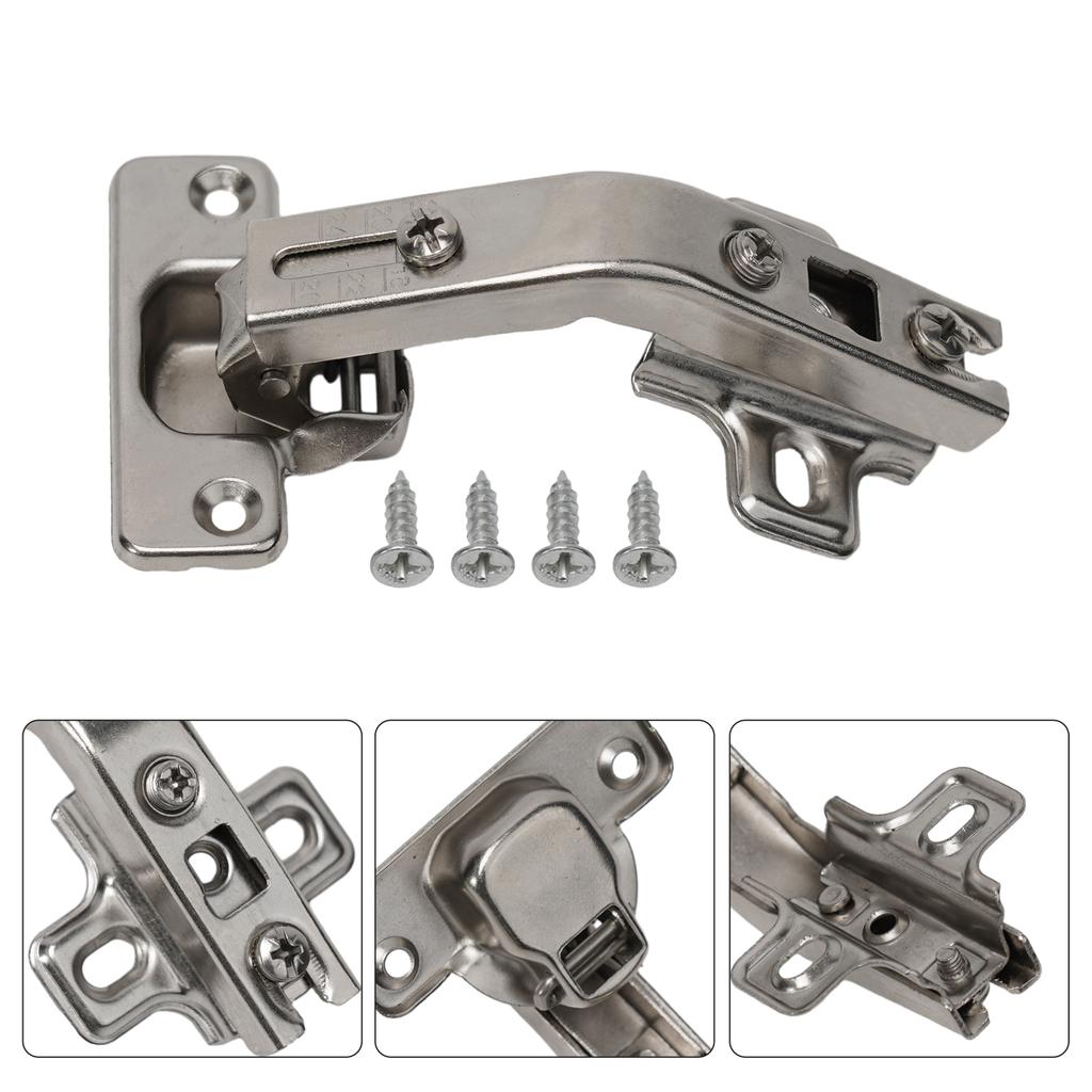 Corner Cabinet Door Hinges Kitchen Cupboard 135 Degree With Screws Furniture Soft Close Damper Buffer Hinges Door Hardware