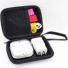 Red 2.5 Inch Mobile Hard Disk Case Power Pack Data Cable Headphone Storage Box