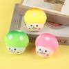 Squeeze Toy Mushroom Shape Slow Bright Color Stress Rebound Decompression Toy Relief Ball Desktop Ornament