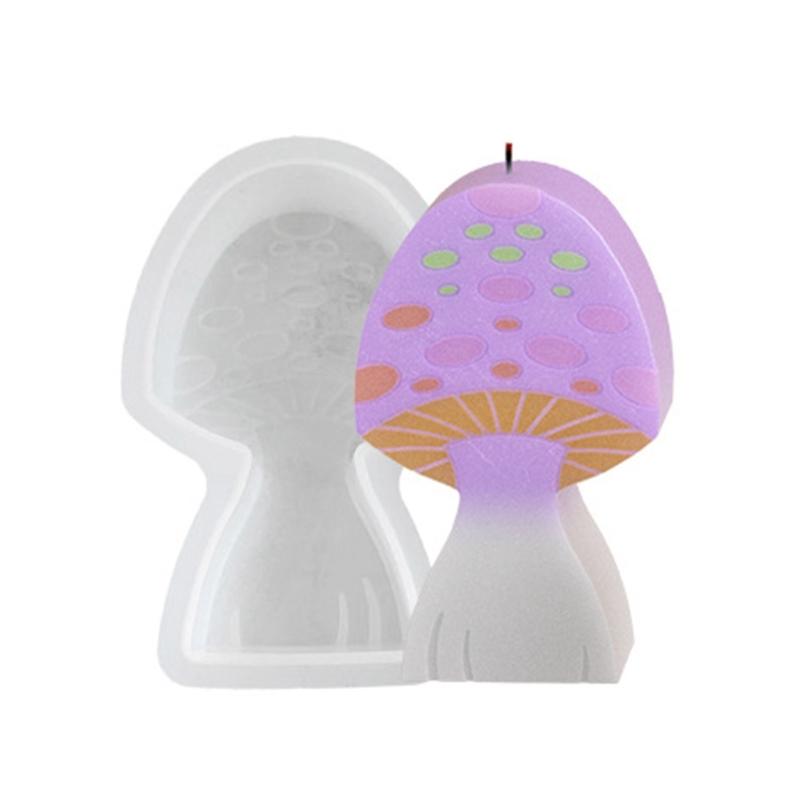 Multifunctional Mushroom Shaped Silicone Mold DIY Mushroom Silicone Mold for Home Decors and Crafts Ornaments Sculpture