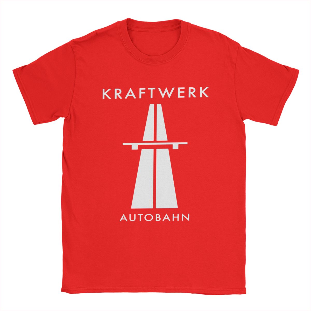 

Kraftwerk Autobahn T-Shirt for Men Awesome 100% Cotton Tee Shirt Crewneck Short Sleeve T Shirts Gift Idea Clothes XL