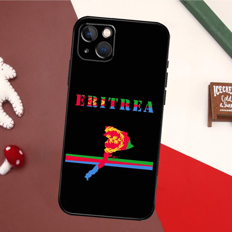 Eritrea Flag Case For iPhone 15 Pro Max 14 13 12 11 16 17 Pro Max mini 15 16 Plus 16e 17 Air Back Cover