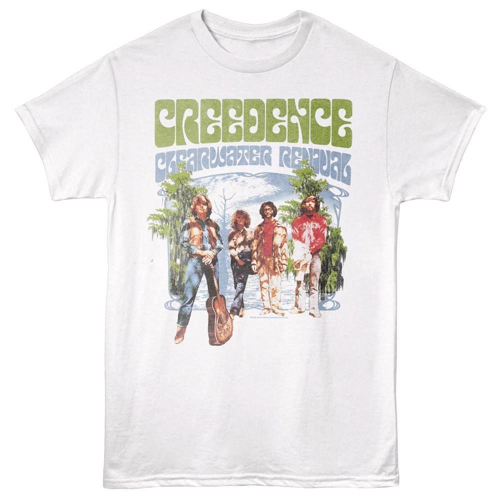 Creedence Clearwater Revival Water Flows Фото группы Мужская футболка XL