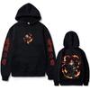 Anime Demon Slayer Kamado Tanjirou Graphic Hoodie Men Women Clothing Fashion Sweatshirt Male Vintage Oversized Hoodies