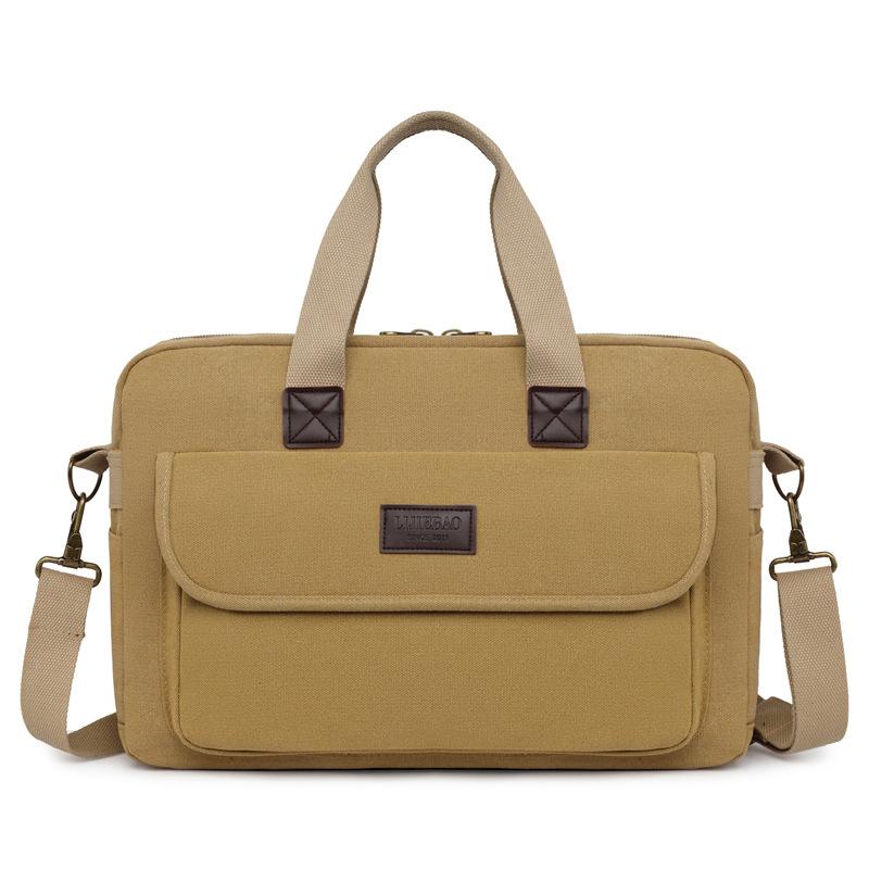 Fashionable and Casual Men's Business Trip Handbag for Work Commuting Home Travel Bag Casual Simple Crossbody Storage Bag