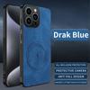 EUCAGR For iPhone 14 Pro Max/14 Pro/14Pro Case Simple Stylish Magnetic Suction Luxury PU Leather Skin-friendly Anti-drop Cover