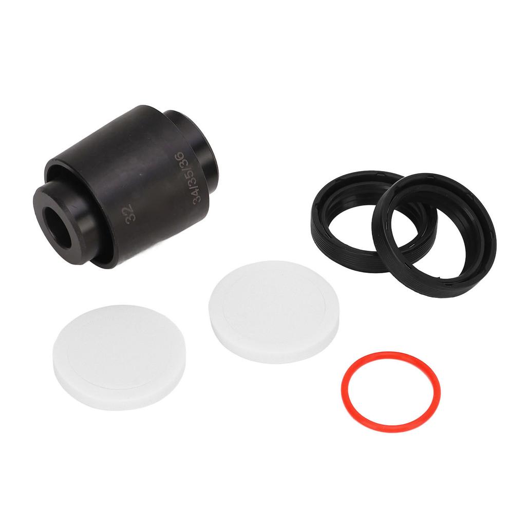 RISK 35mm Bike Front Fork Dust Seal Bike Fork Dust Wiper Kit for Repair Replacement Riding Outdoor
