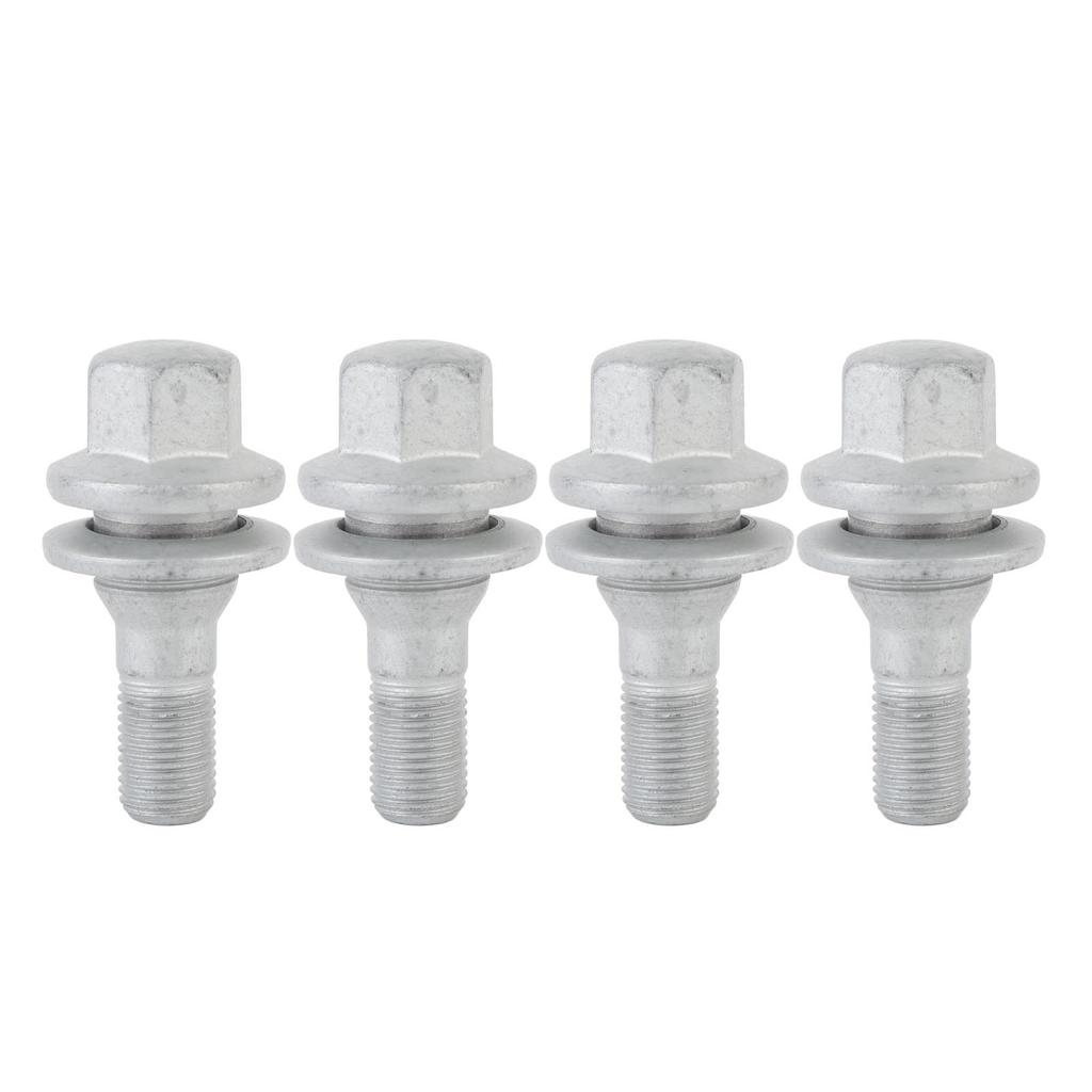 4 Pcs Wheel Bolt Nut Metal 540567 Long Durability Car Wheel Bolts Replacement for 206 207 208 308