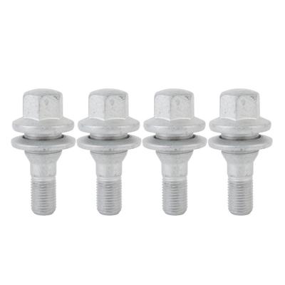 4 Pcs Wheel Bolt Nut Metal 540567 Long Durability Car Wheel Bolts Replacement for 206 207 208 308