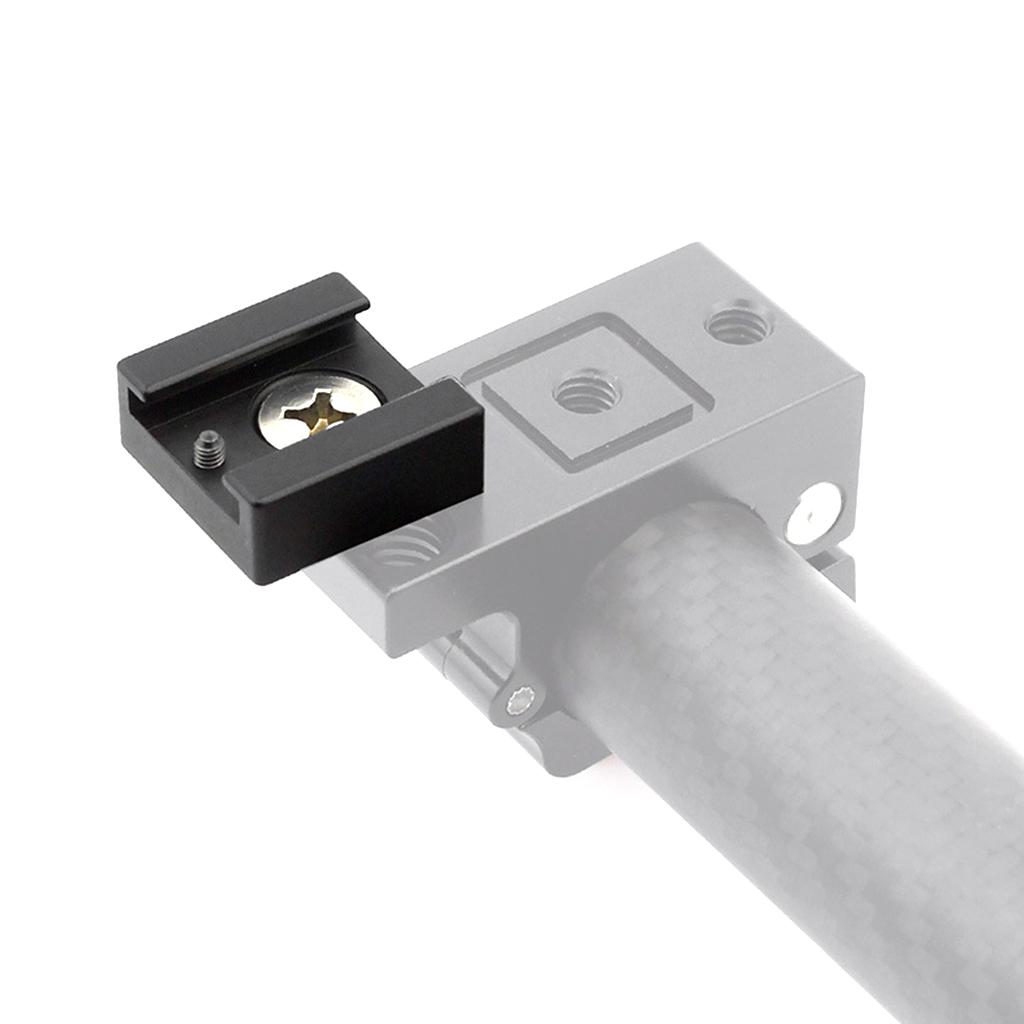 Cold Shoe Mount Adapter On-Camera Mount Adapter for  for   DSLR Camera for LED Video Microphone Monitor