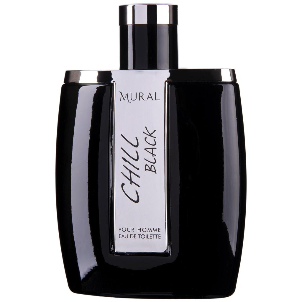 Chill Black Mural Toilet Water