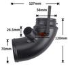 Tubo de Admisión de Turbo de Aluminio a 90° para Motor EA888