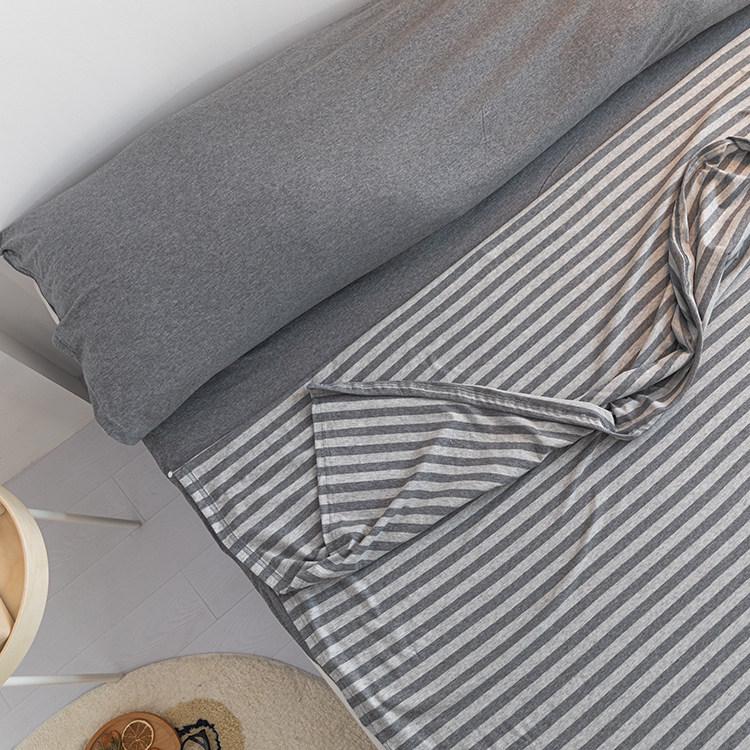 All-Cotton Stain-Proof Travel Sleeping Bag and Portable Duvet Cover