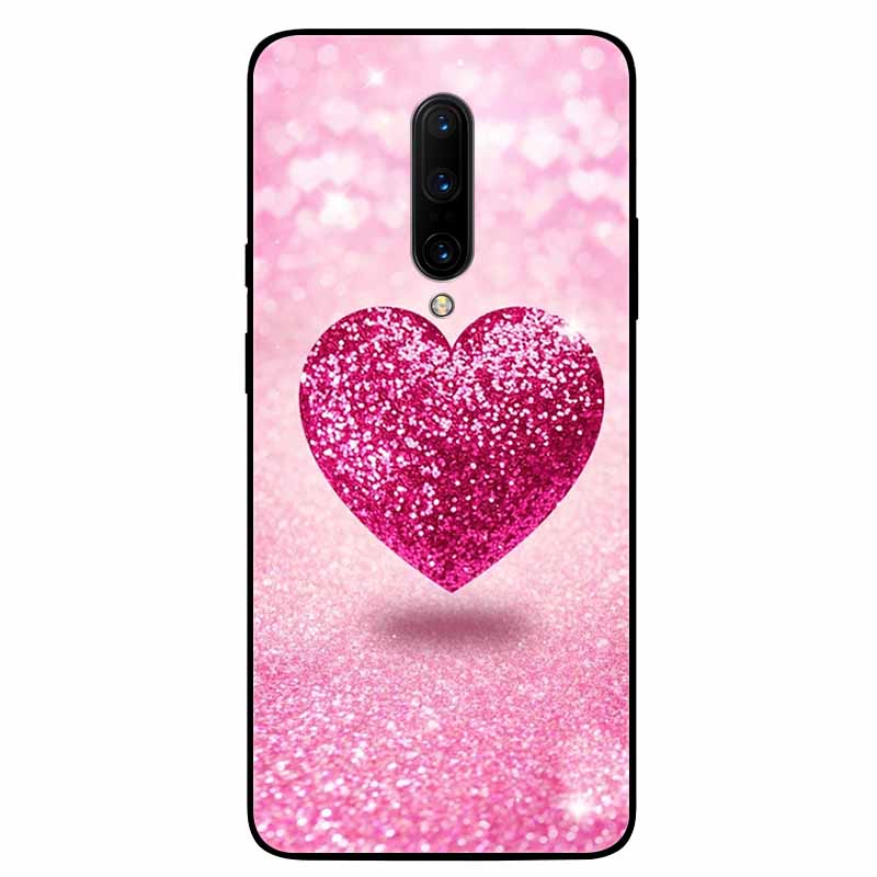 Phone Cover For Oneplus 7 Pro Case Lovely Printed TPU Silicon Soft Capa On for One Plus 7 7T Pro Oneplus7 7Pro Protection Covers