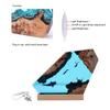 8 Inch Resin Night Light Decorative LED Night Lamp Hand Made Underwater Appearance Night Light Ornament for Dormitory Bedside
