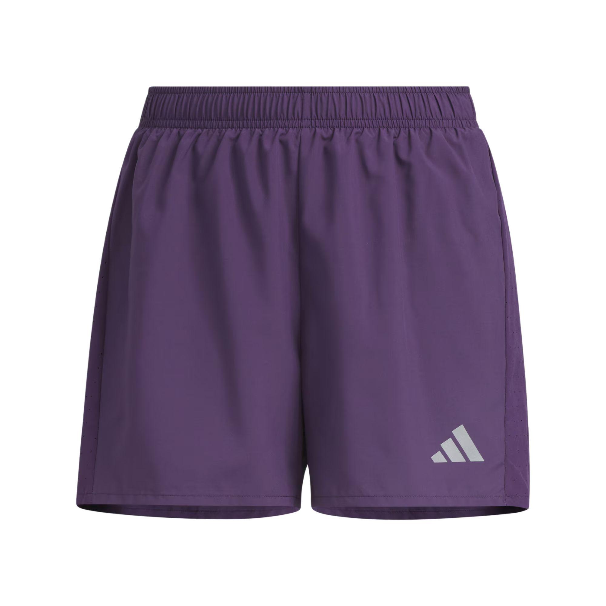 

Adidas Running Shorts Women s Aurora Plum Purple/Dark Silver Gray Moderate KS3533 S 4