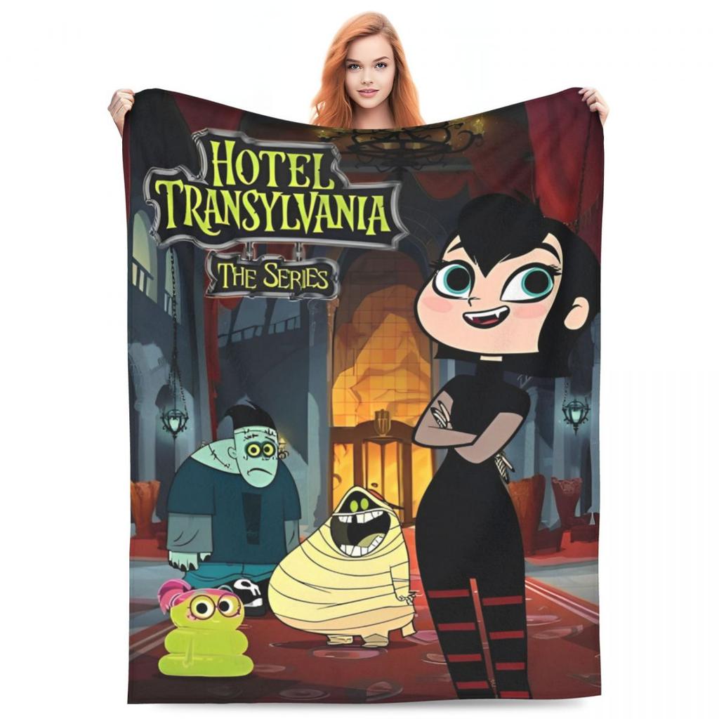 Hotel Transylvania Coperta Qualità Super Morbida Plaid Coperta in Flanella Picnic Viaggio Invernale Decorativa Arredo Casa Copriletto