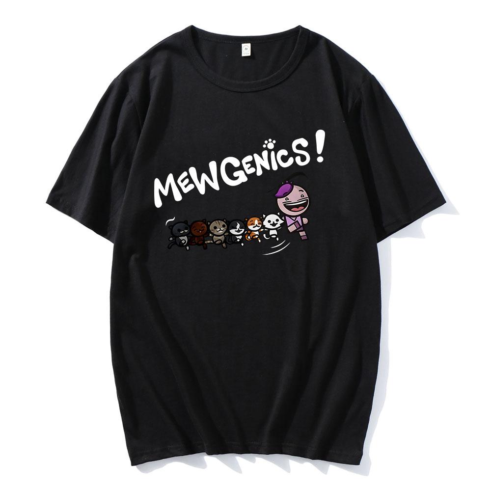 

Mewgenics Tink & Kittens T-Shirt Funny Cartoon Graphic Print Tshirts Unisex Streetwear Short Sleeve Cotton O-neck Loose T Shirts XS чёрный